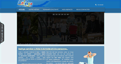 Desktop Screenshot of belage.fr